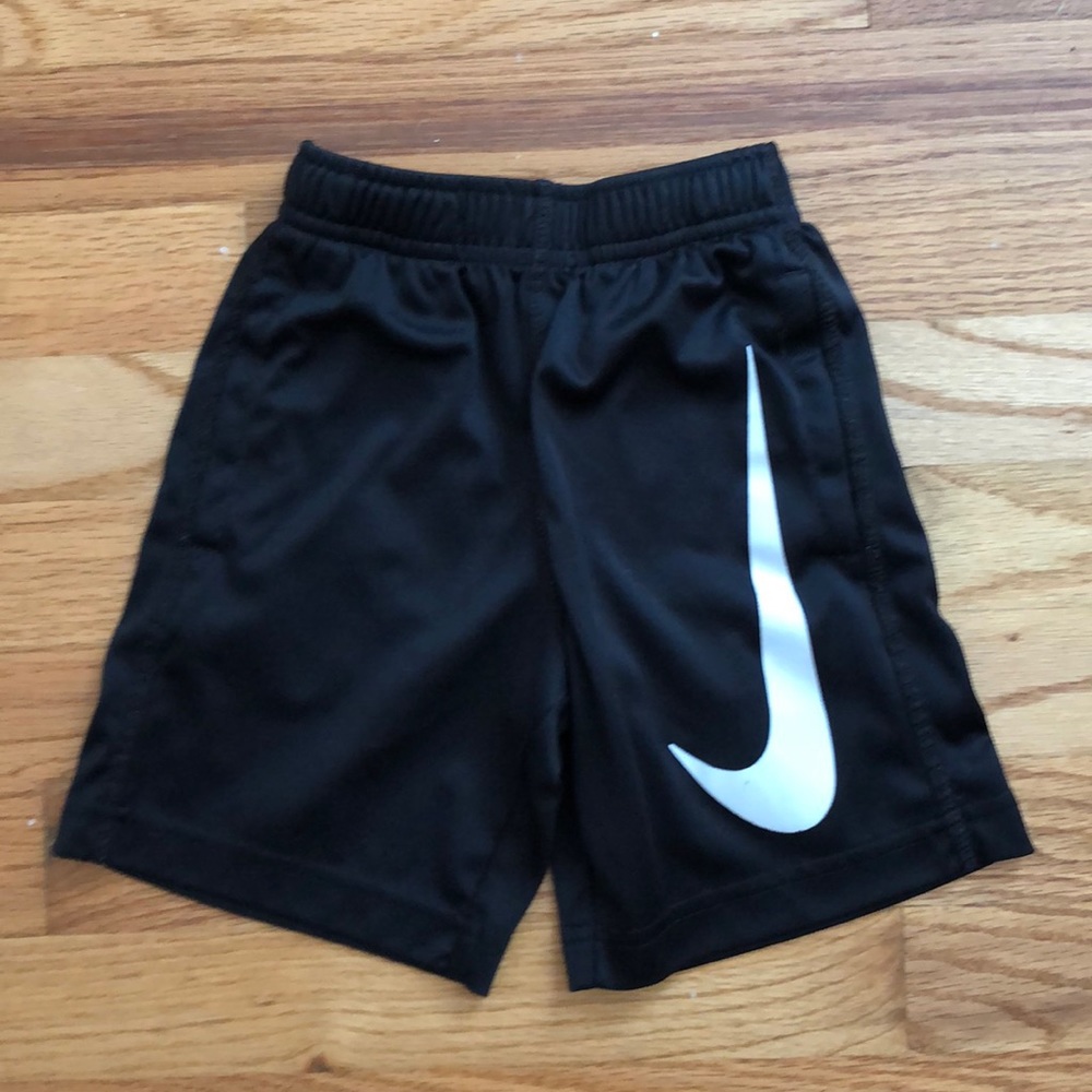 Boys Nike black shorts